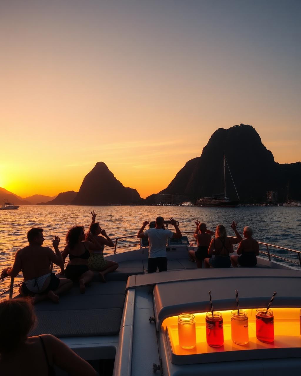 Fiesta de Barco Sunset